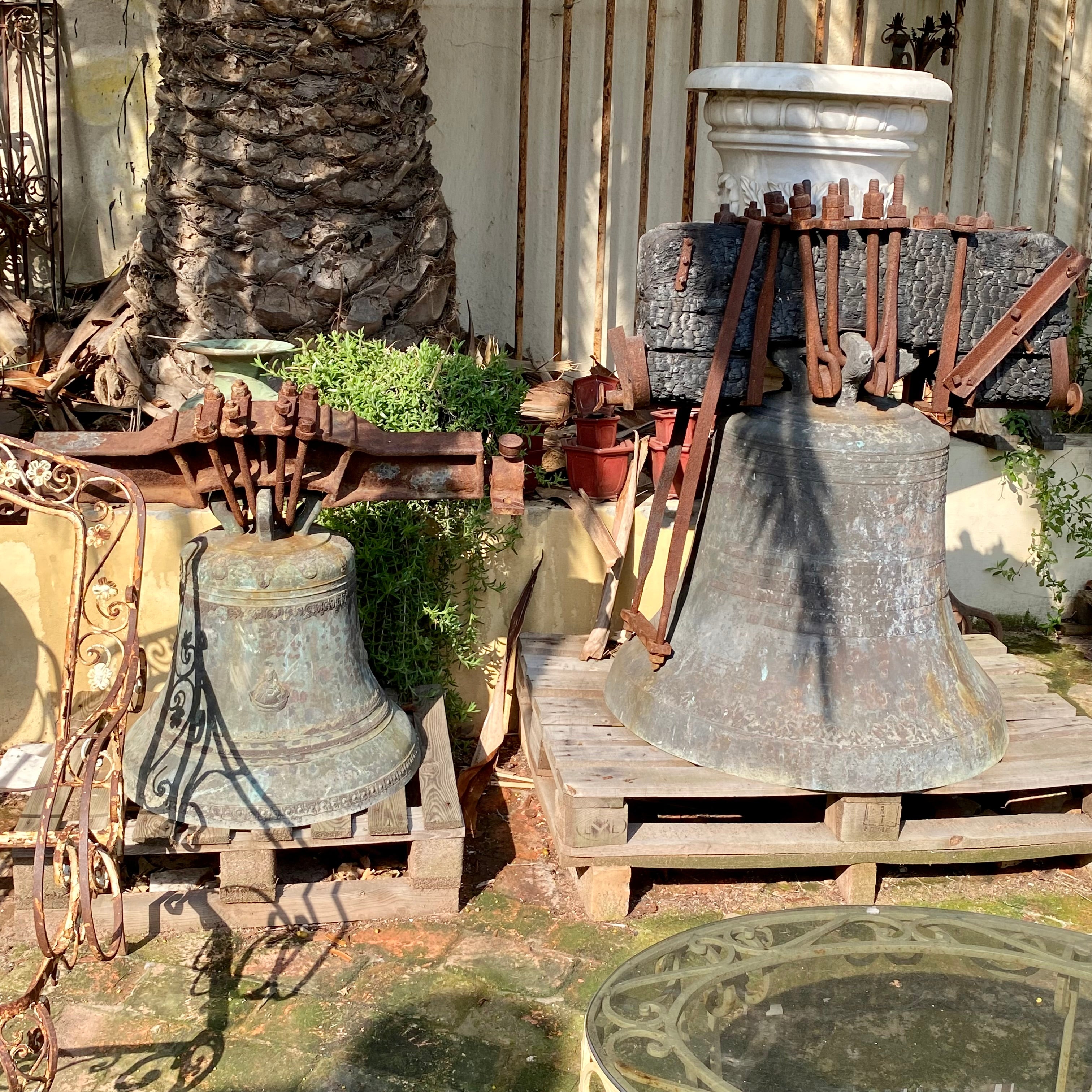 Antique Bronze Church Bells - Four Sizes Available