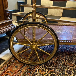 Unusual Round Drinks Trolley - SOLD