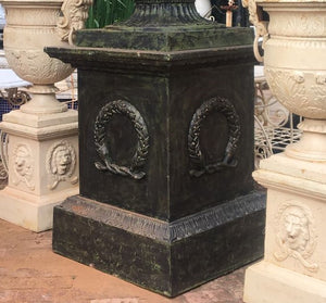 Extremely Large Cast Iron Plinth - SOLD