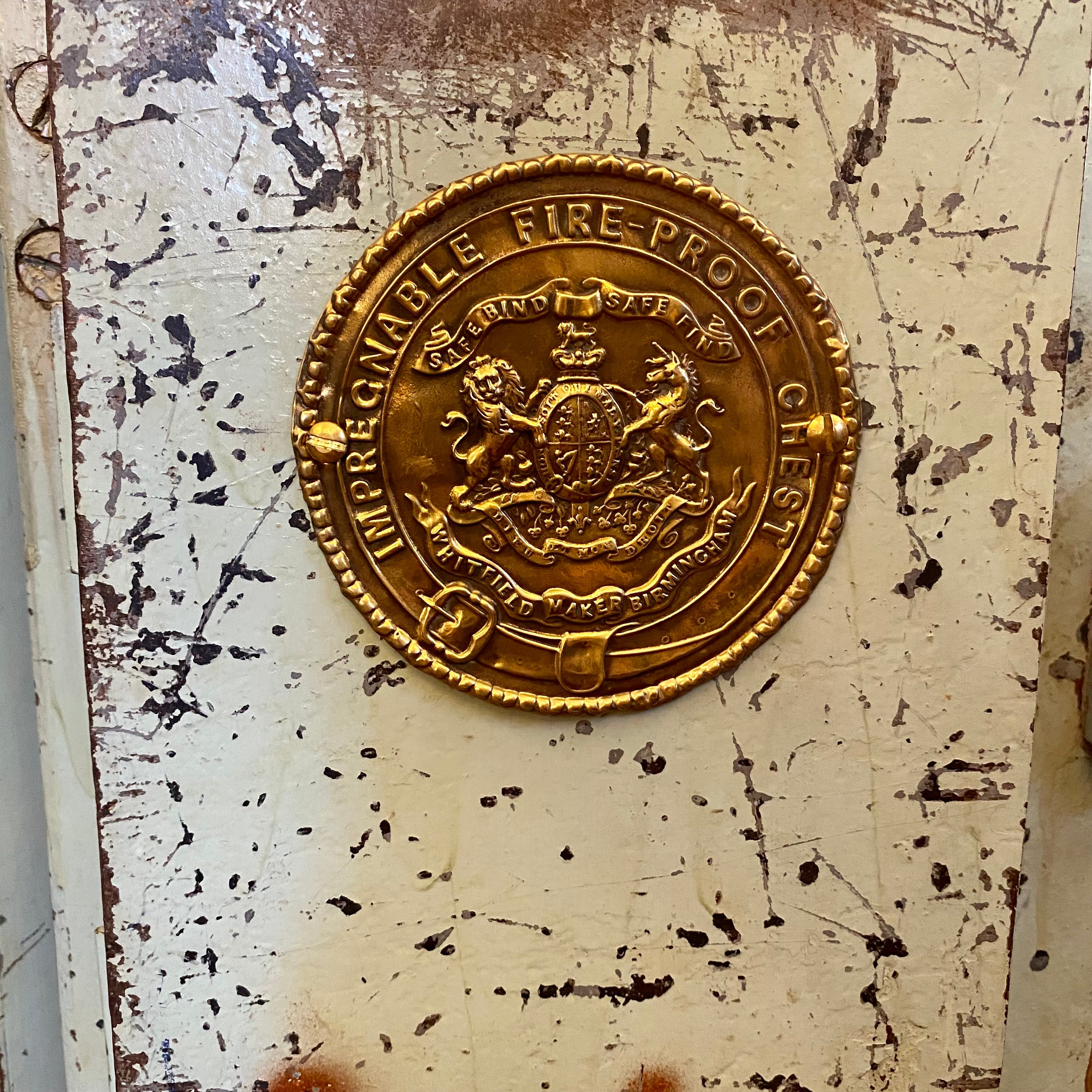 Unusual "Jones Bros" Antique Safe