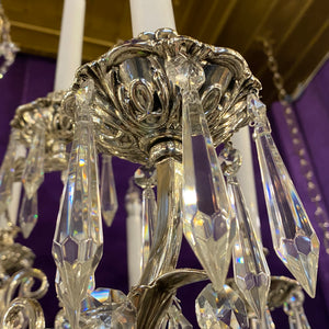 Beautiful and Large Delos Custom Chandelier