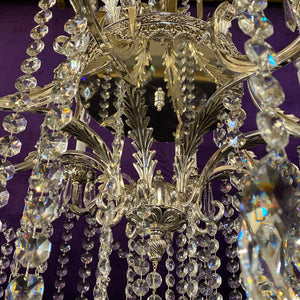 Beautiful and Large Delos Custom Chandelier