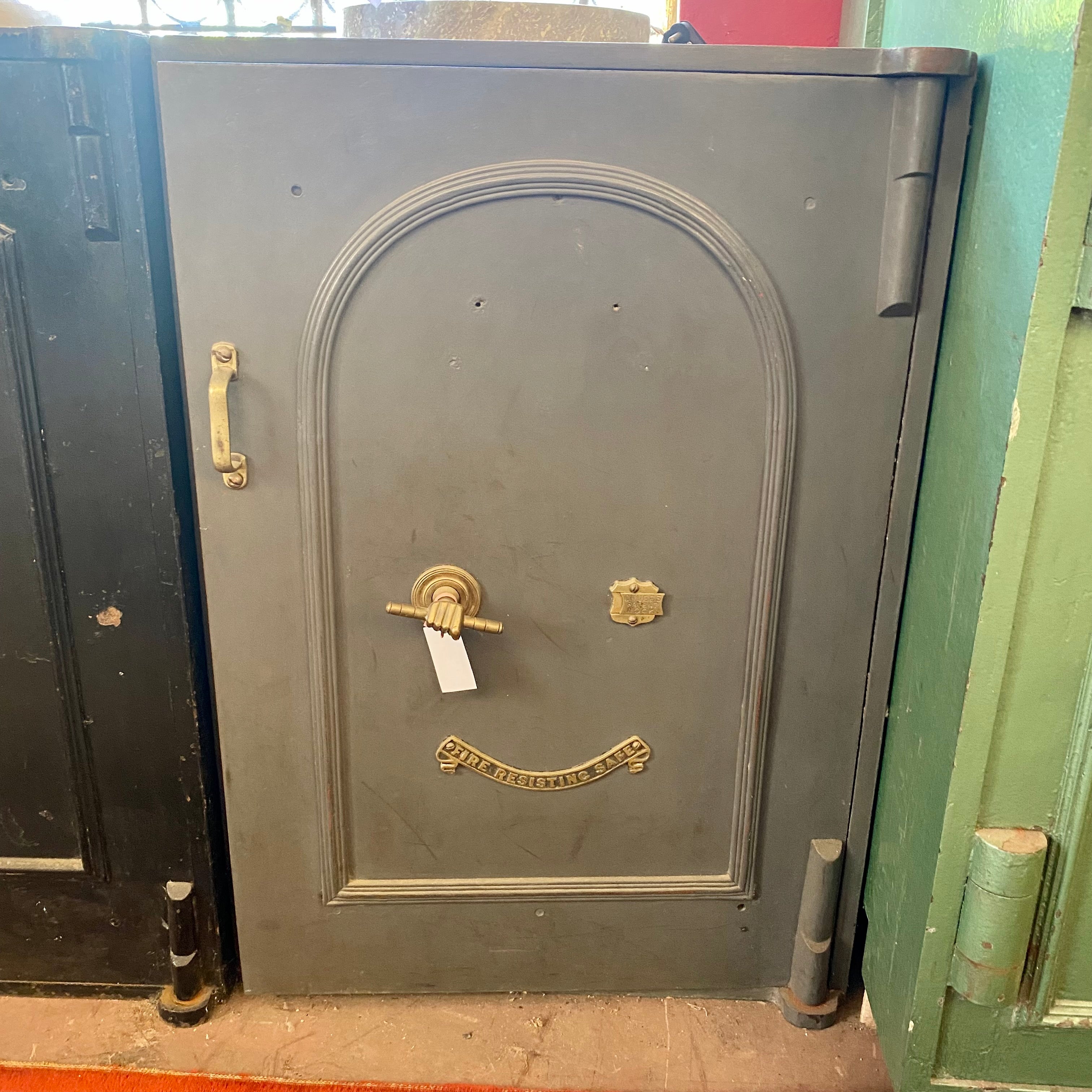 Antique Fire Resisting Safe - SOLD