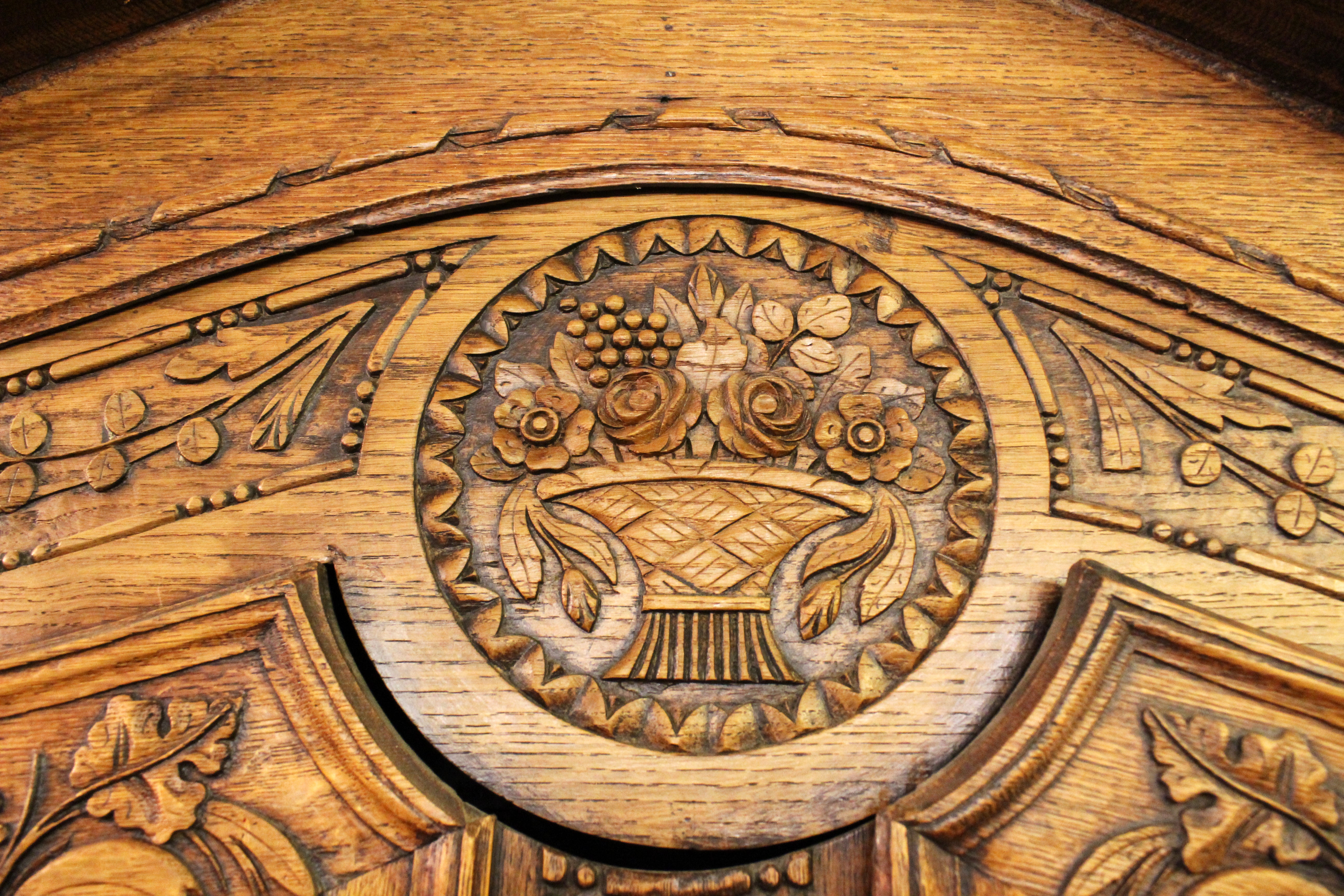 Late 19th Century French Oak Provencal Armoire with Snails Feet - SOLD