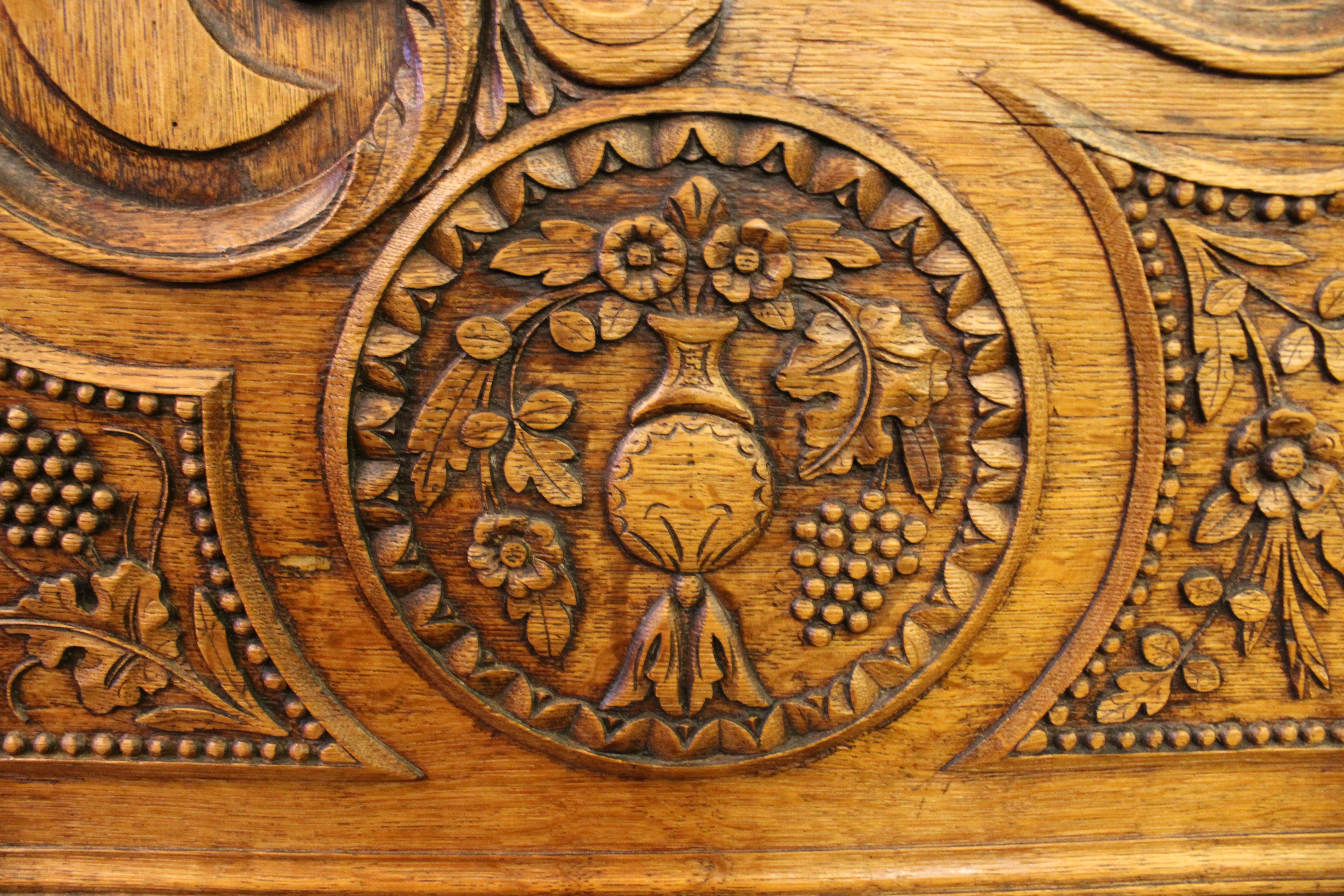 Late 19th Century French Oak Provencal Armoire with Snails Feet - SOLD