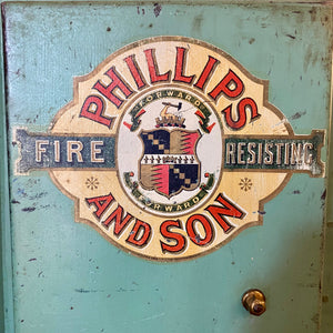 Antique "Phillips and Son" Safe - SOLD