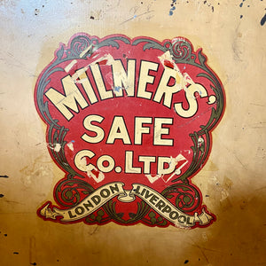 Antique "Milner Safe Fire Resisting" Safe