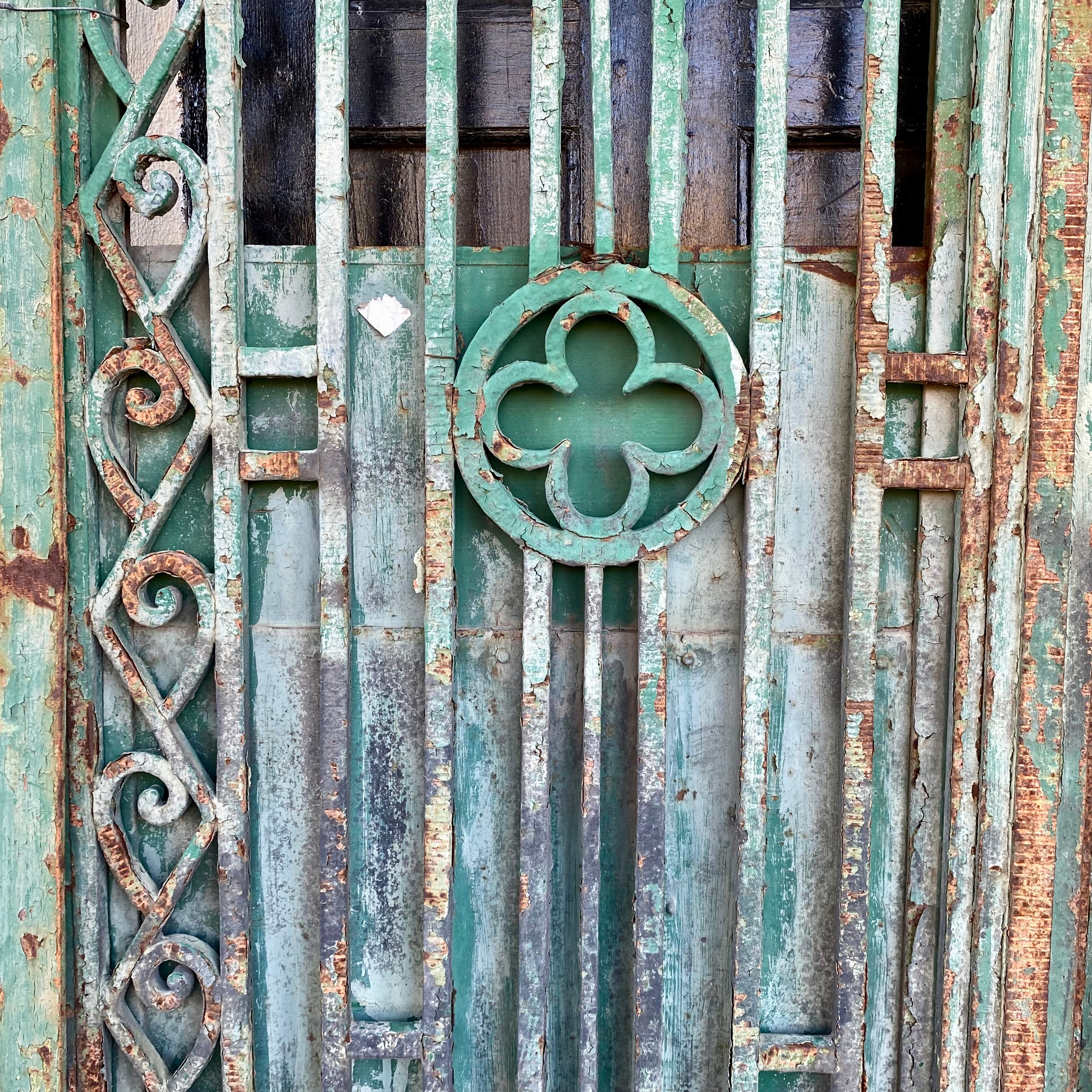 Large Forged Steel Gate from Argentina