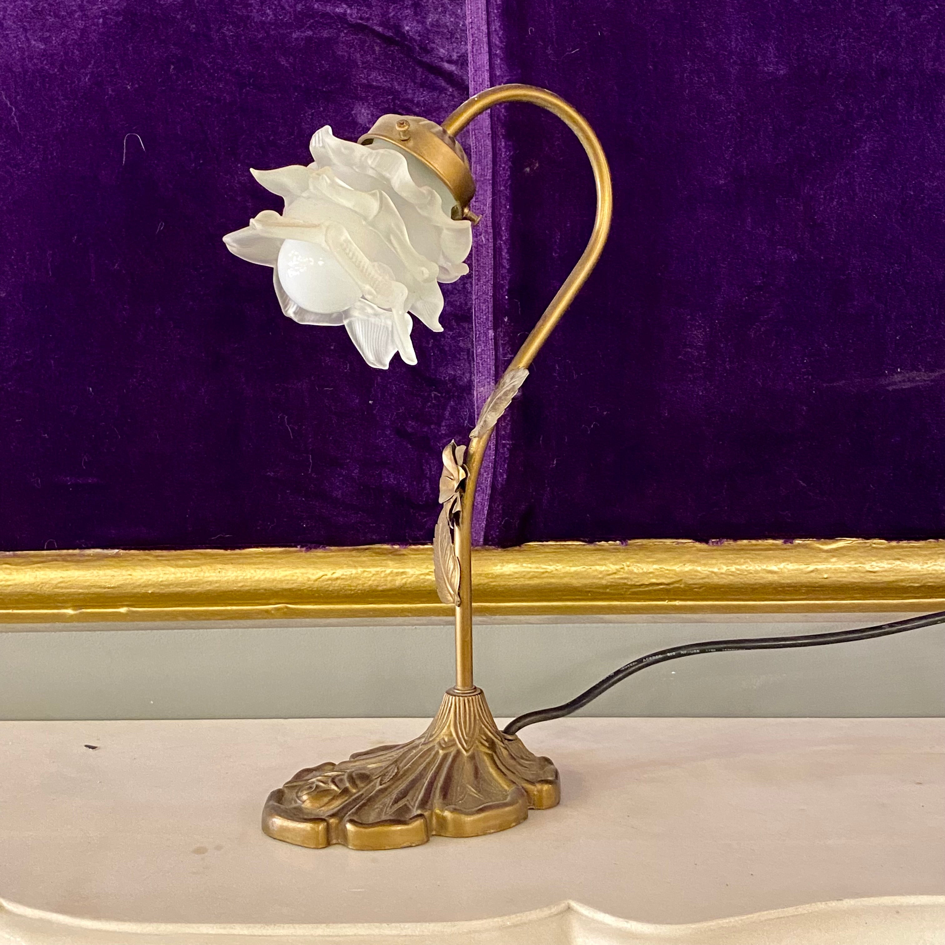 Elegant Victorian Desk Lamp - SOLD