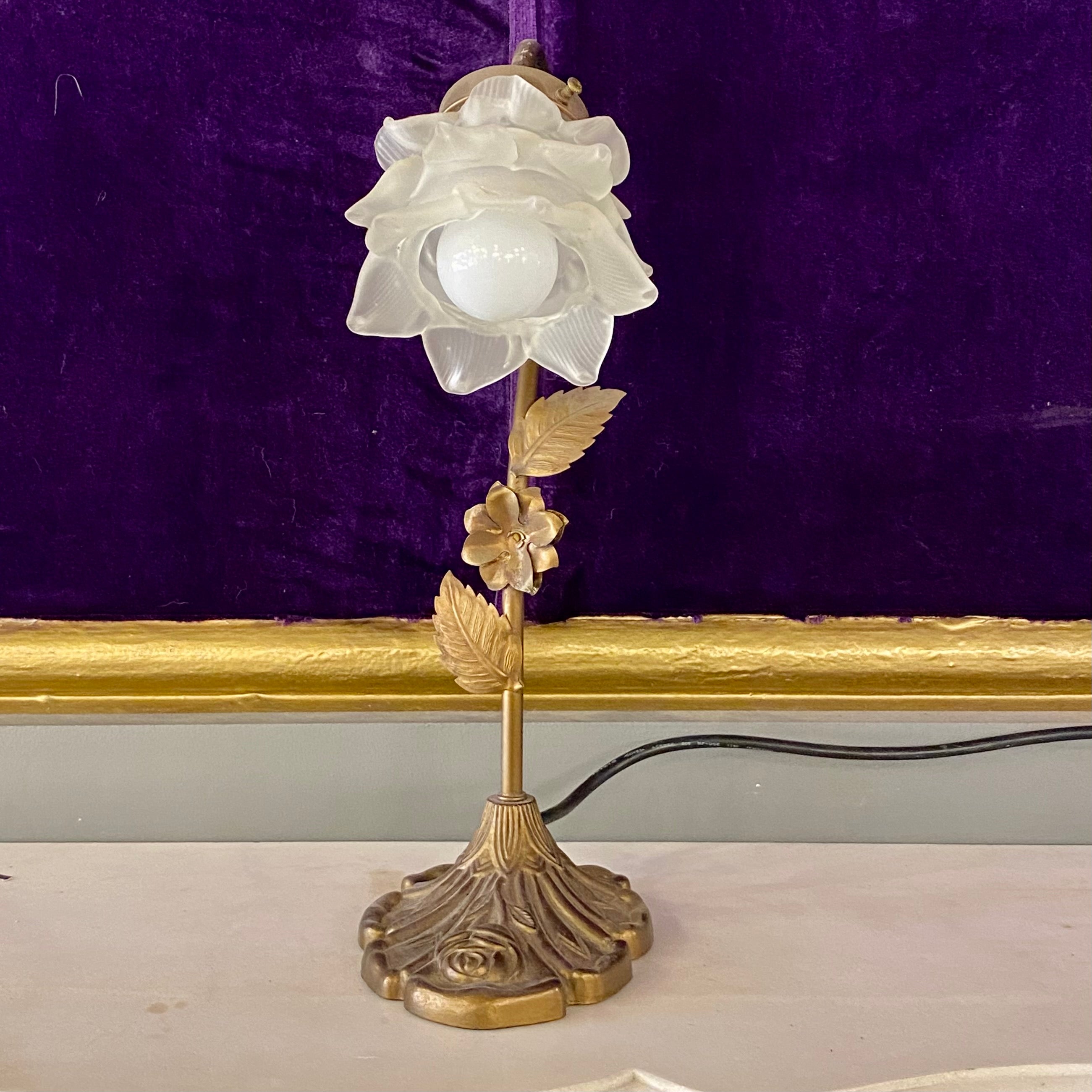 Elegant Victorian Desk Lamp - SOLD