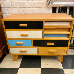 Funky Retro Style Chest of Drawers - SOLD