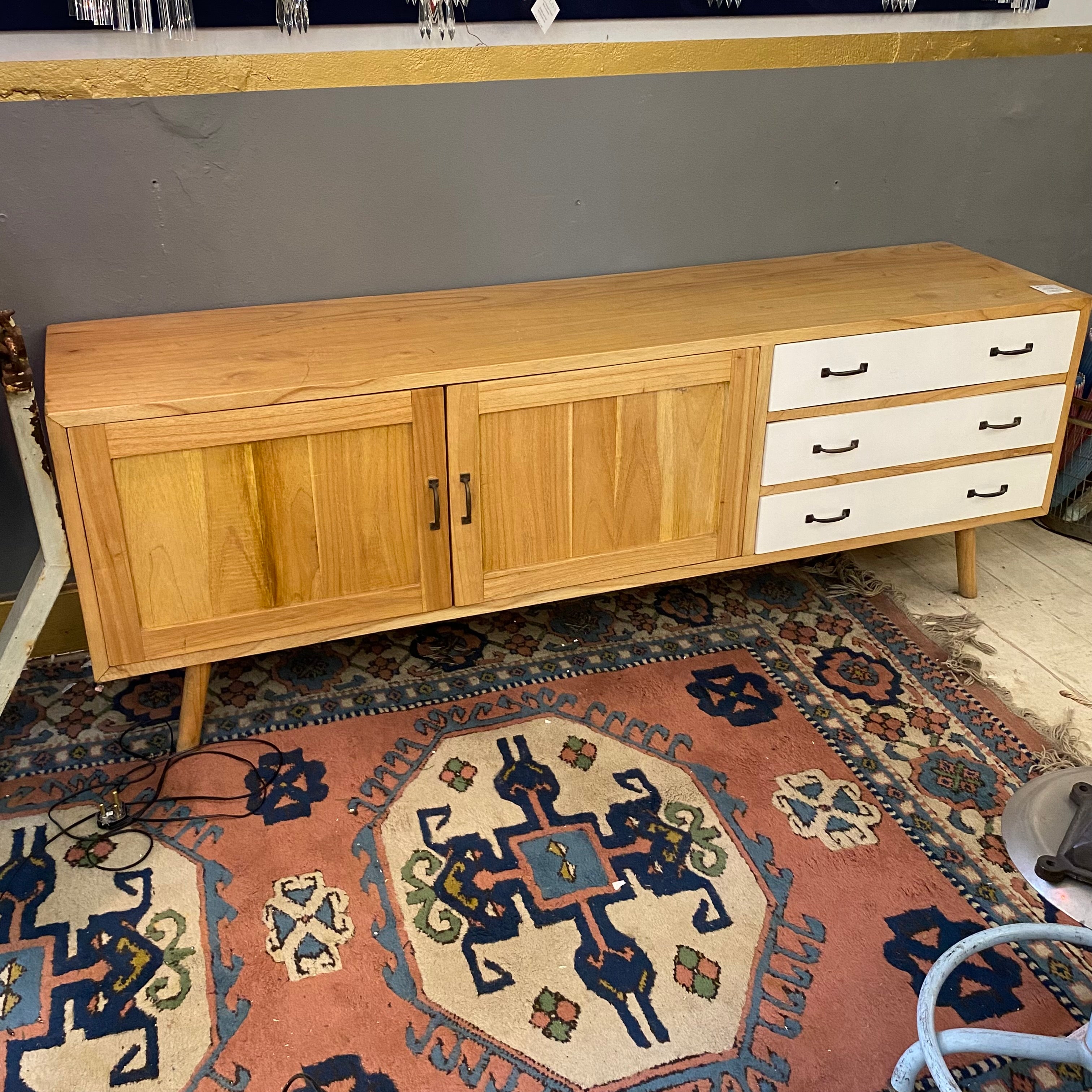 Mid Century Style Entertainment Unit - SOLD