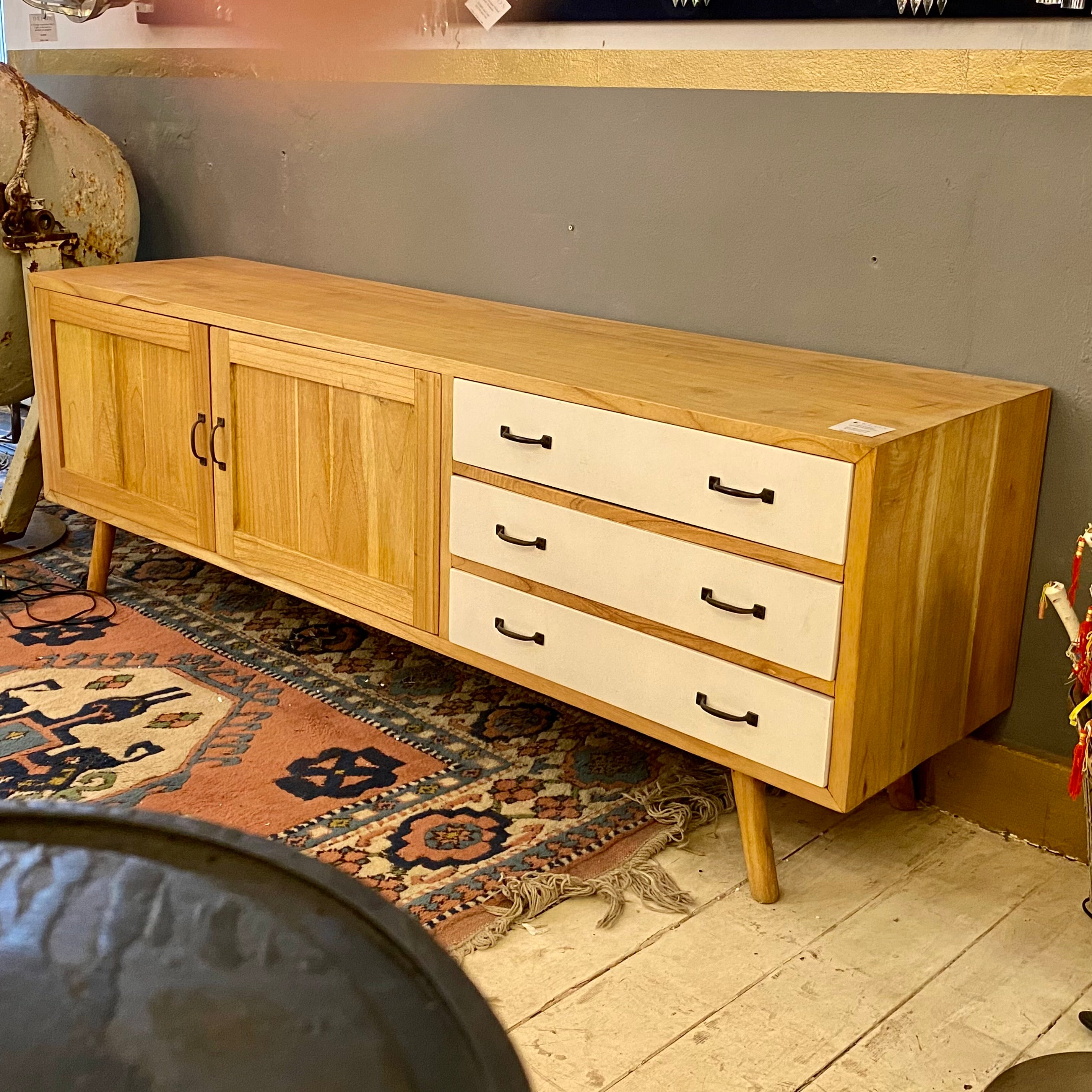 Mid Century Style Entertainment Unit - SOLD