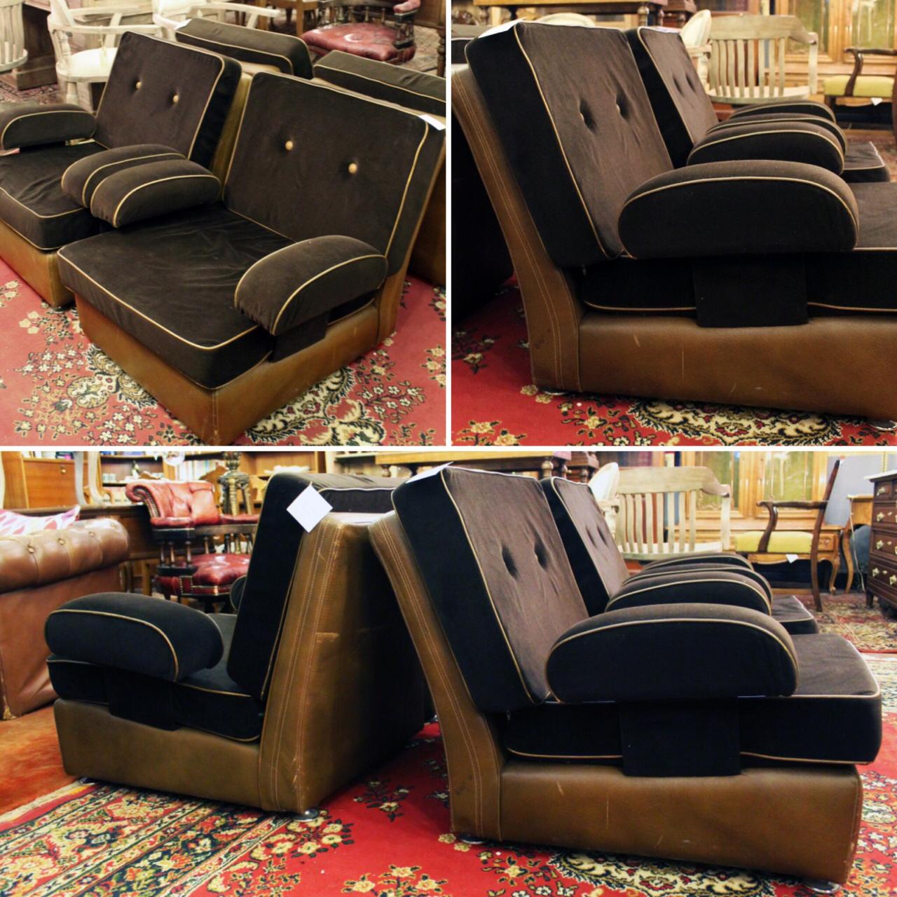 Set of 1960's Cinema Chairs - SOLD