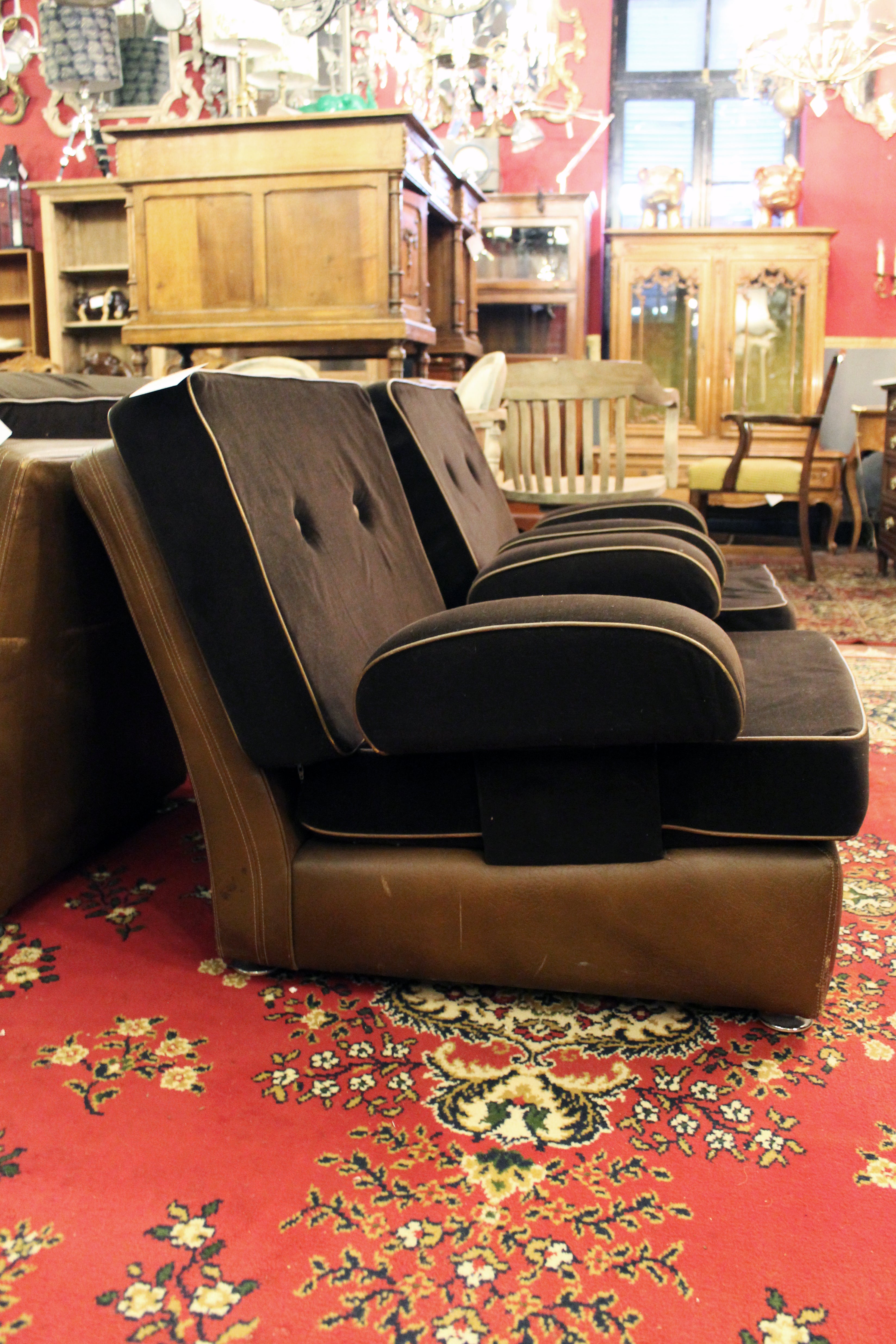 Set of 1960's Cinema Chairs - SOLD