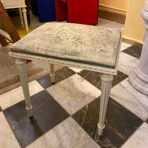 Vintage Distressed Dressing Table with Stool - SOLD