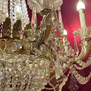 Beautiful Large Neoclassical Chandelier
