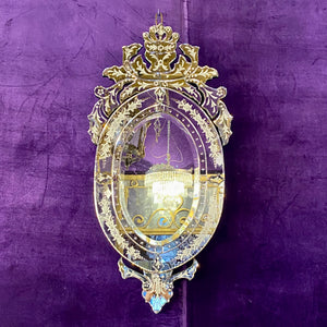 Traditional Oval Venetian Mirror