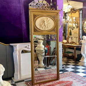 Stunning Antique Trumeau Mirror - SOLD