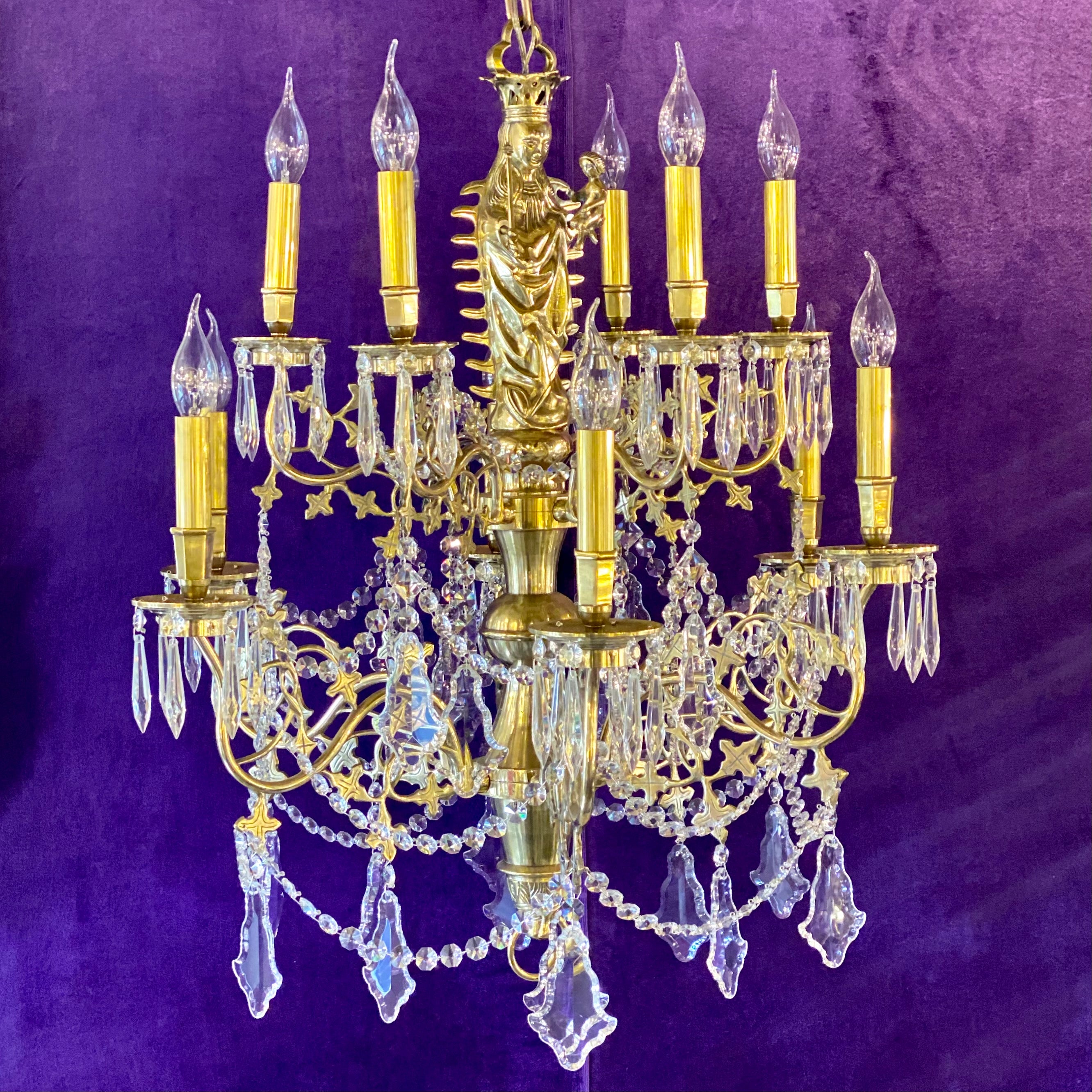 Unusual Antique Church Chandelier - SOLD