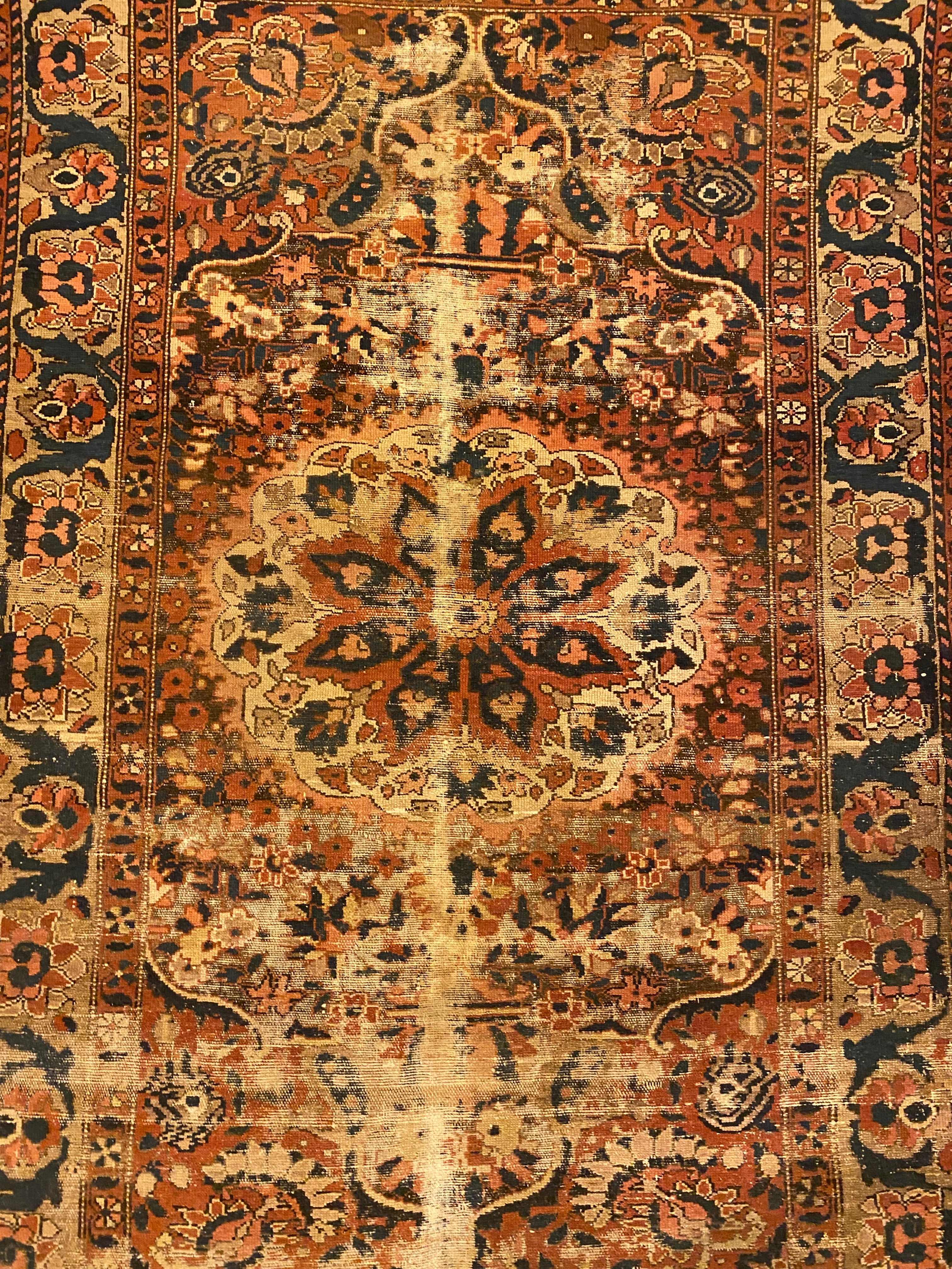 Distressed Vintage Rug - SOLD