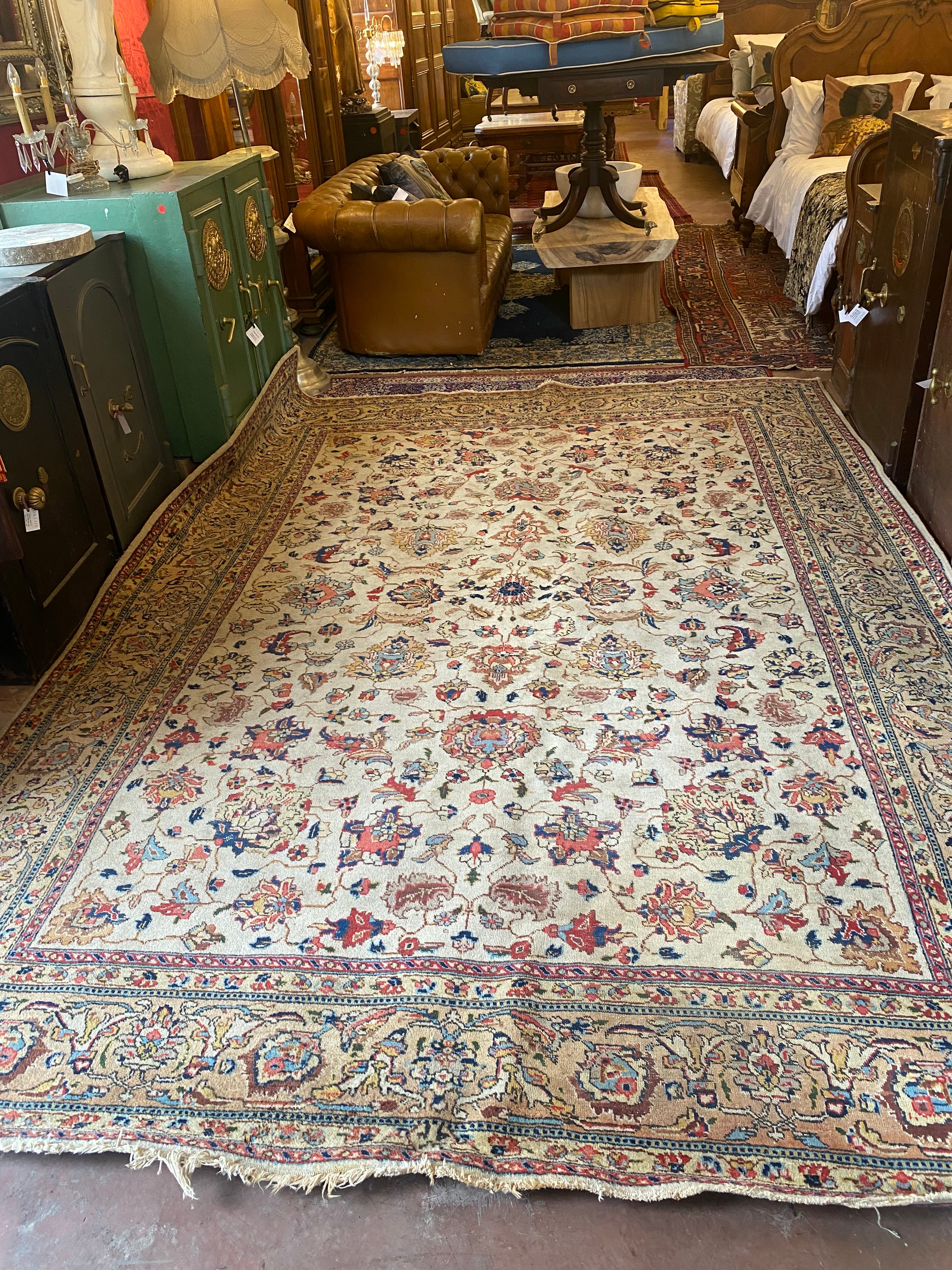 Cream Vintage Rug - SOLD