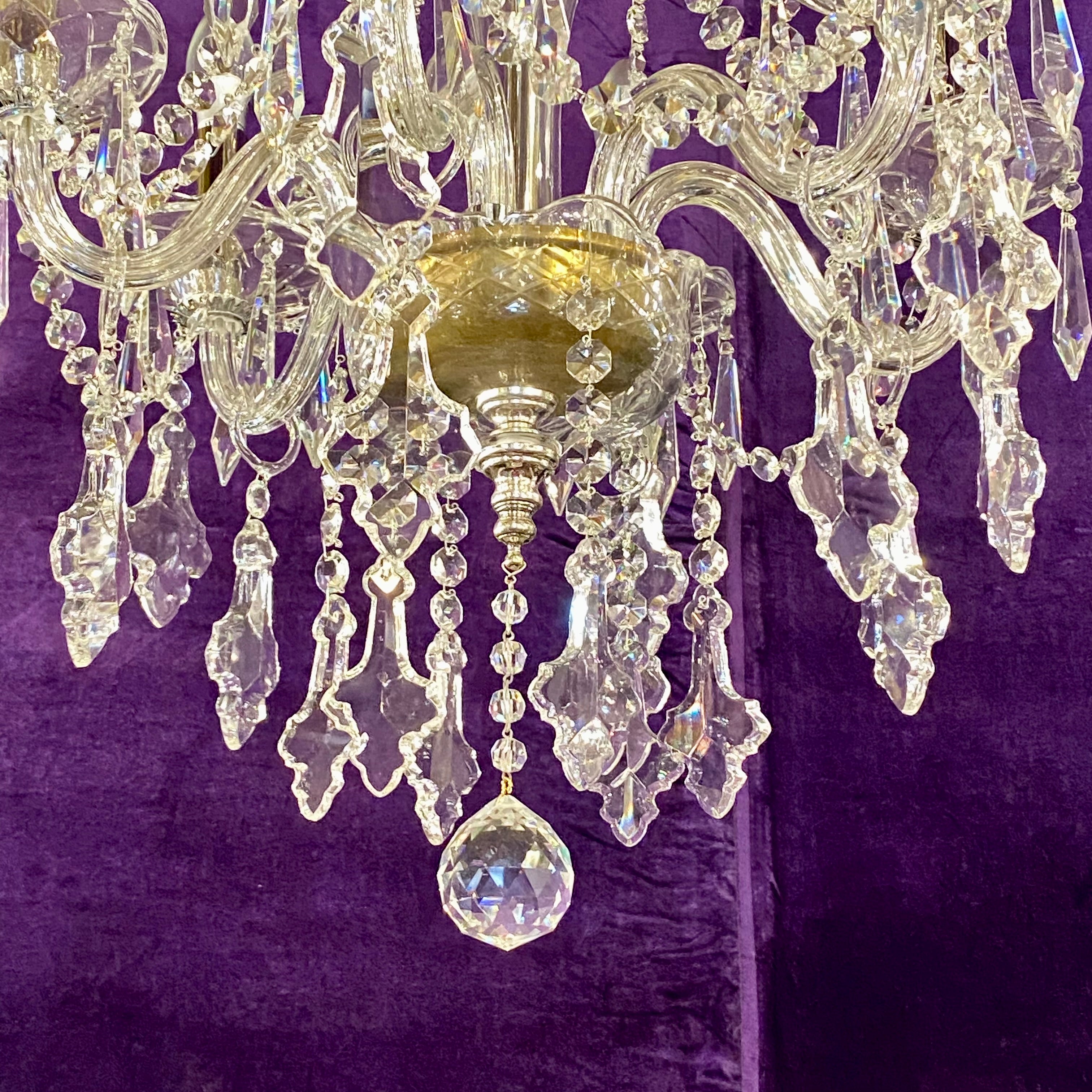 Bohemian Chandelier with Crystals