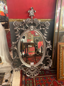 Ornately Carved French Style Mirror