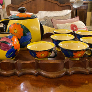 Art Deco Czechoslovakian Tea Set - SOLD