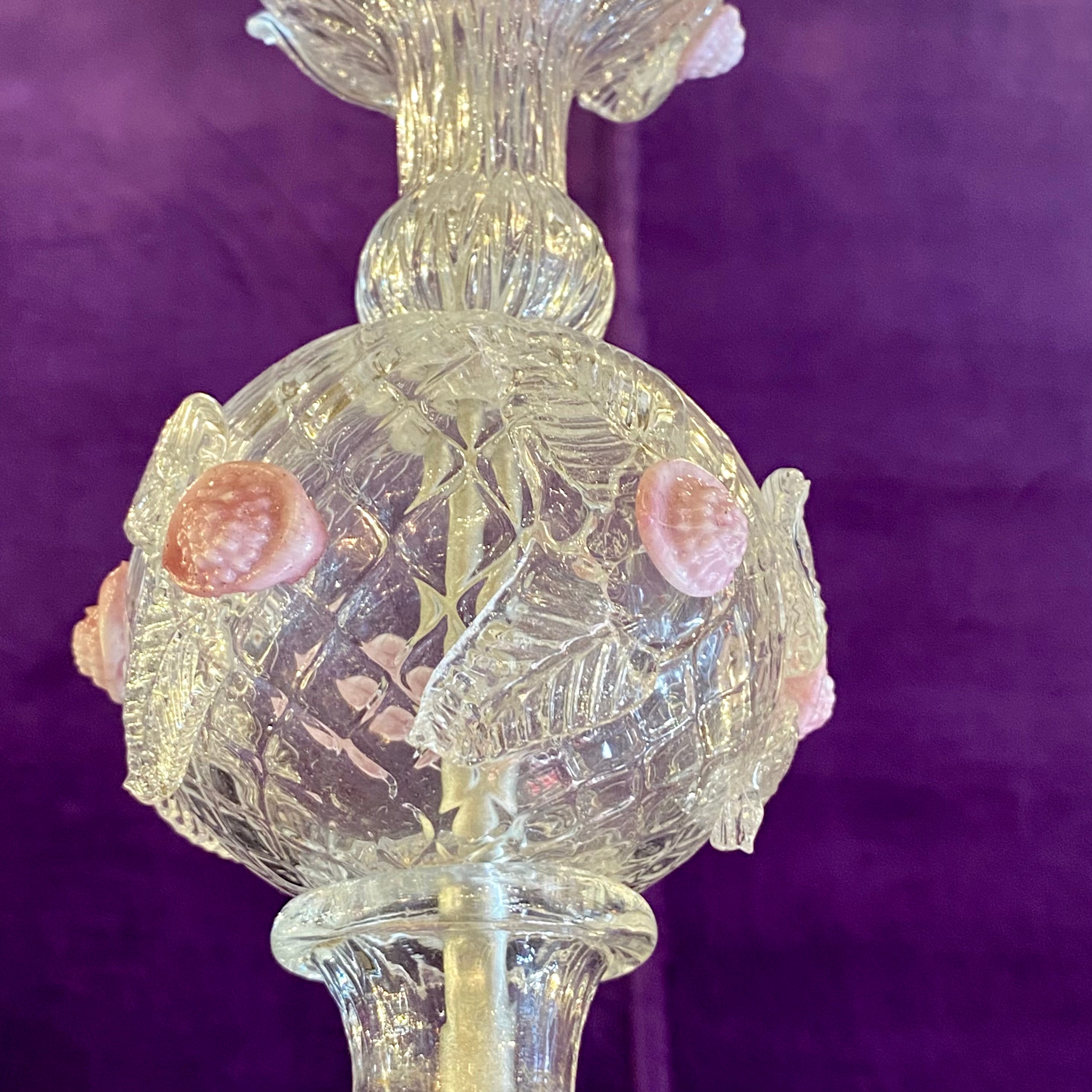 Antique Murano Glass Chandelier - SOLD