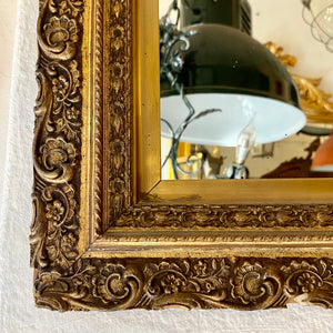 French Style Mirror with Beautiful Cast Detail