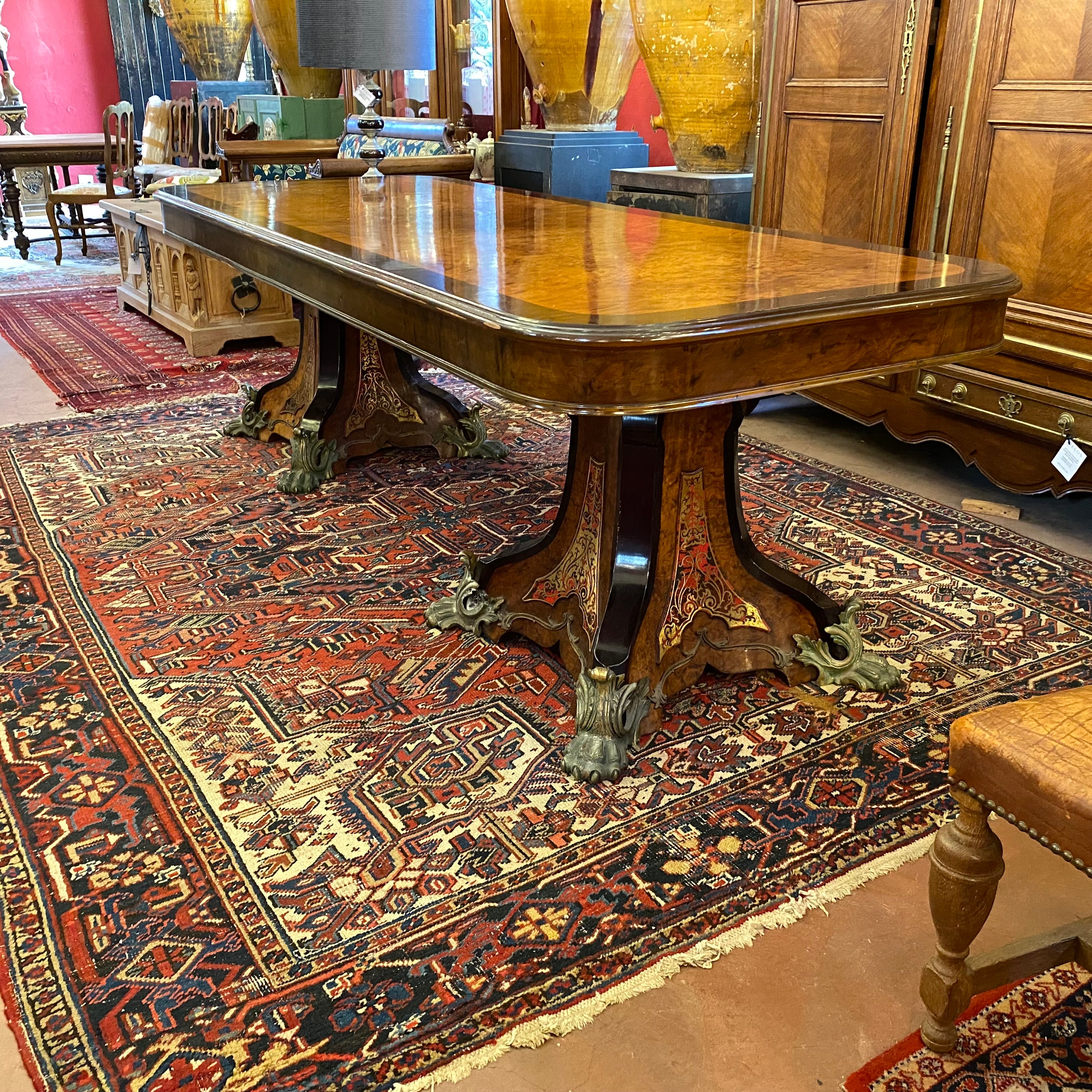 Spectacular Empire Style Dining Table - SOLD