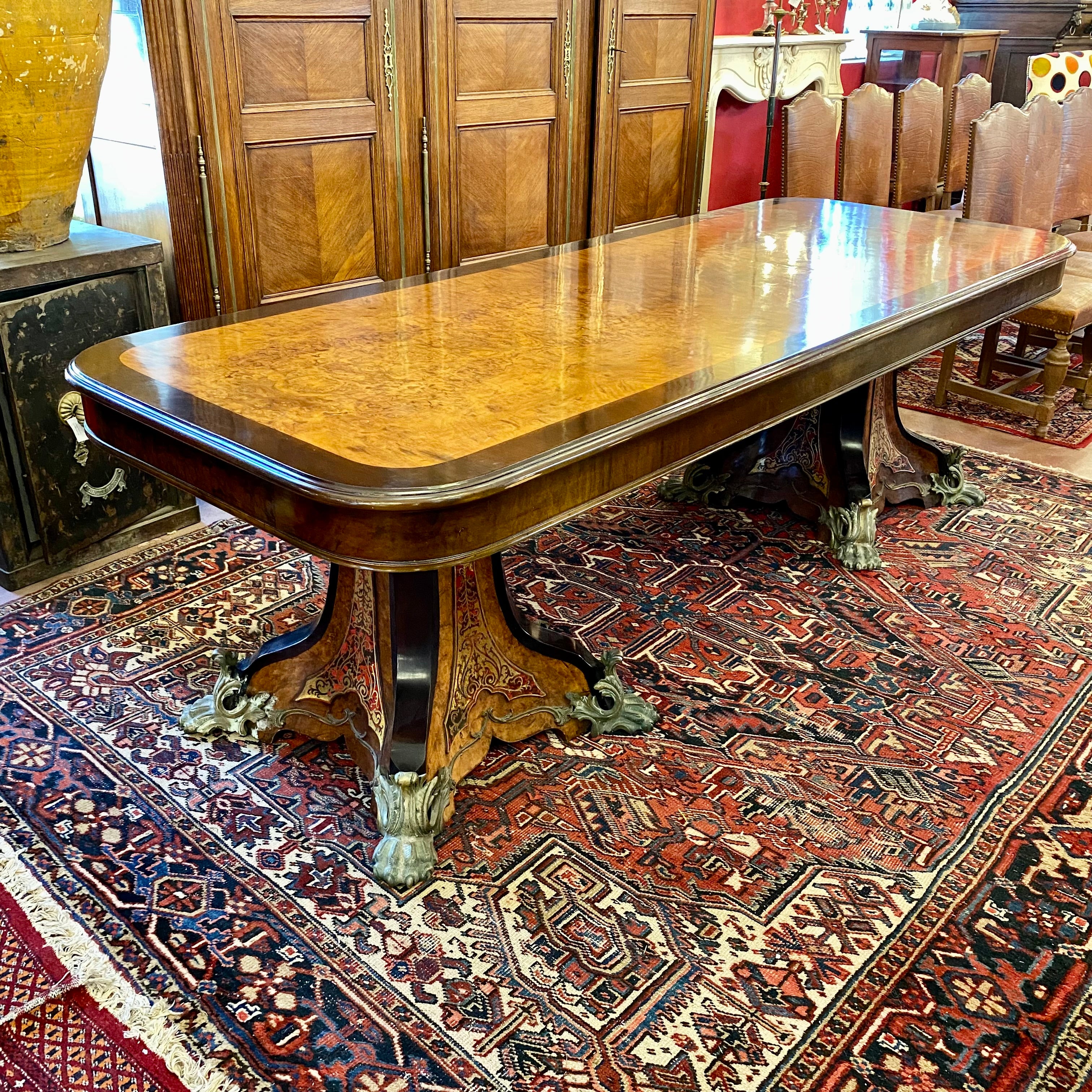 Spectacular Empire Style Dining Table - SOLD