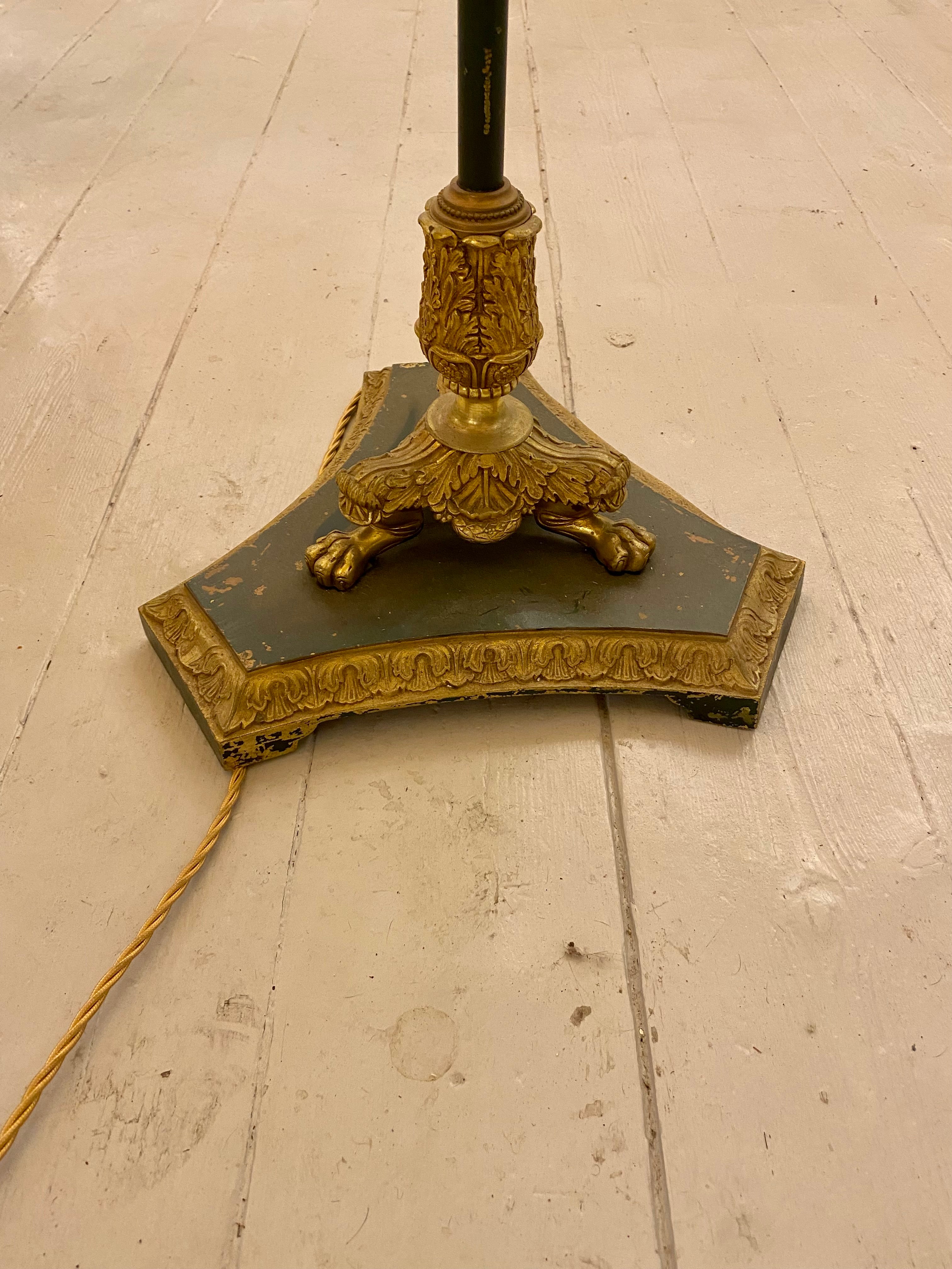 Antique Empire Style Standing Lamp - SOLD