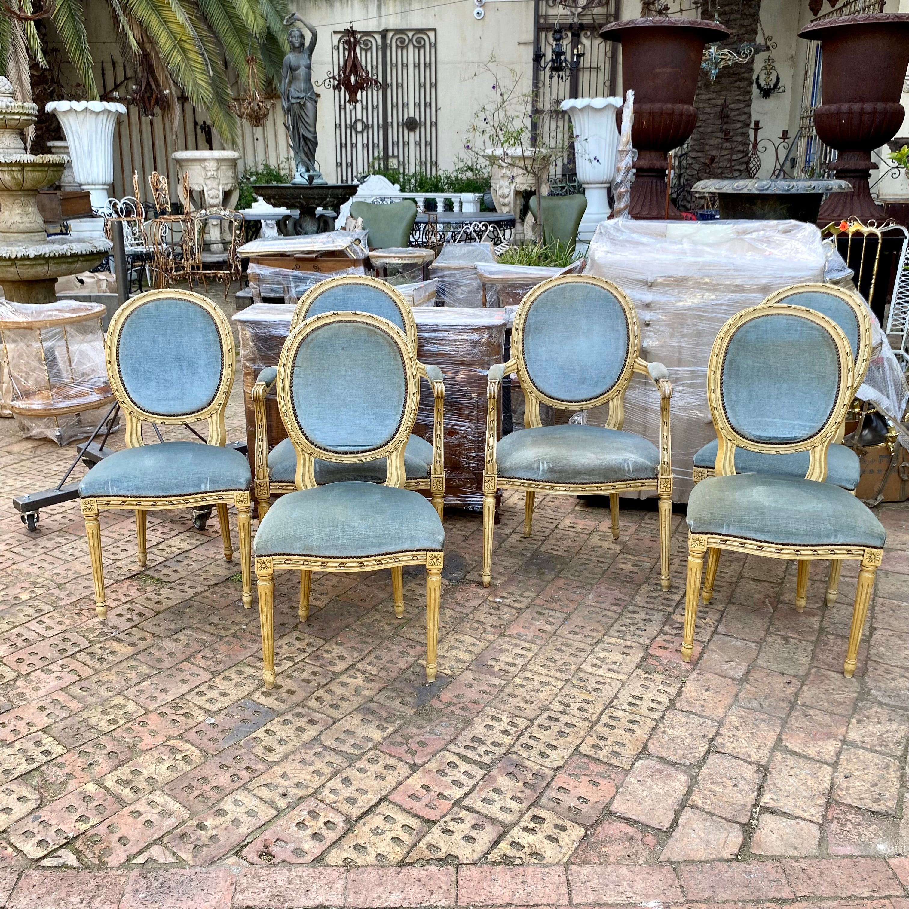 Antique French Dining Chairs