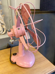 Vintage Pink Fan - SOLD