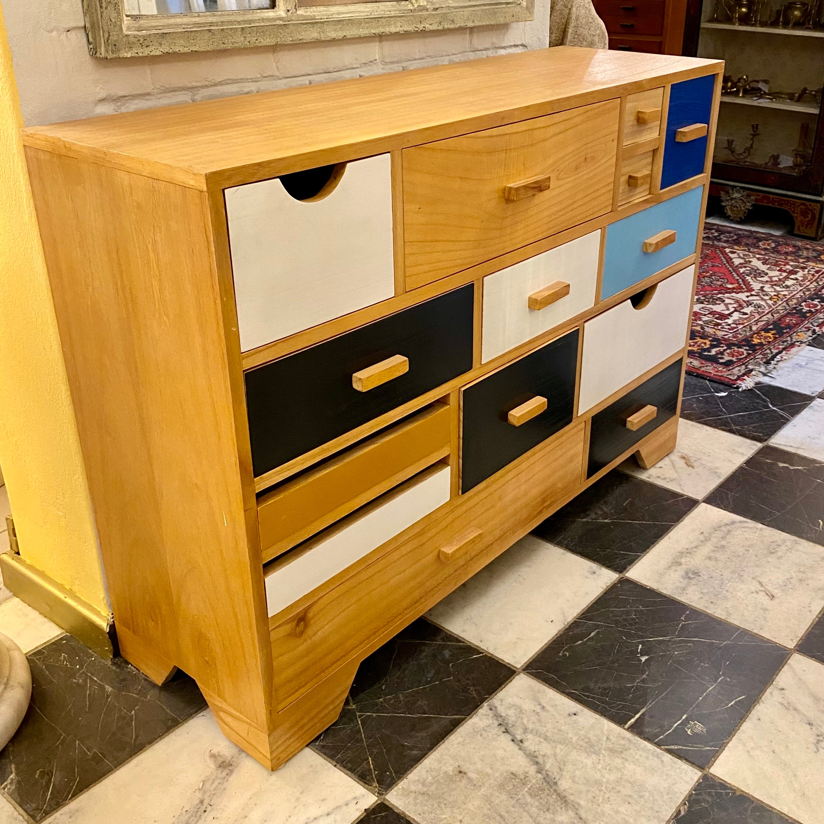 Retro Style Chest of Drawers - SOLD