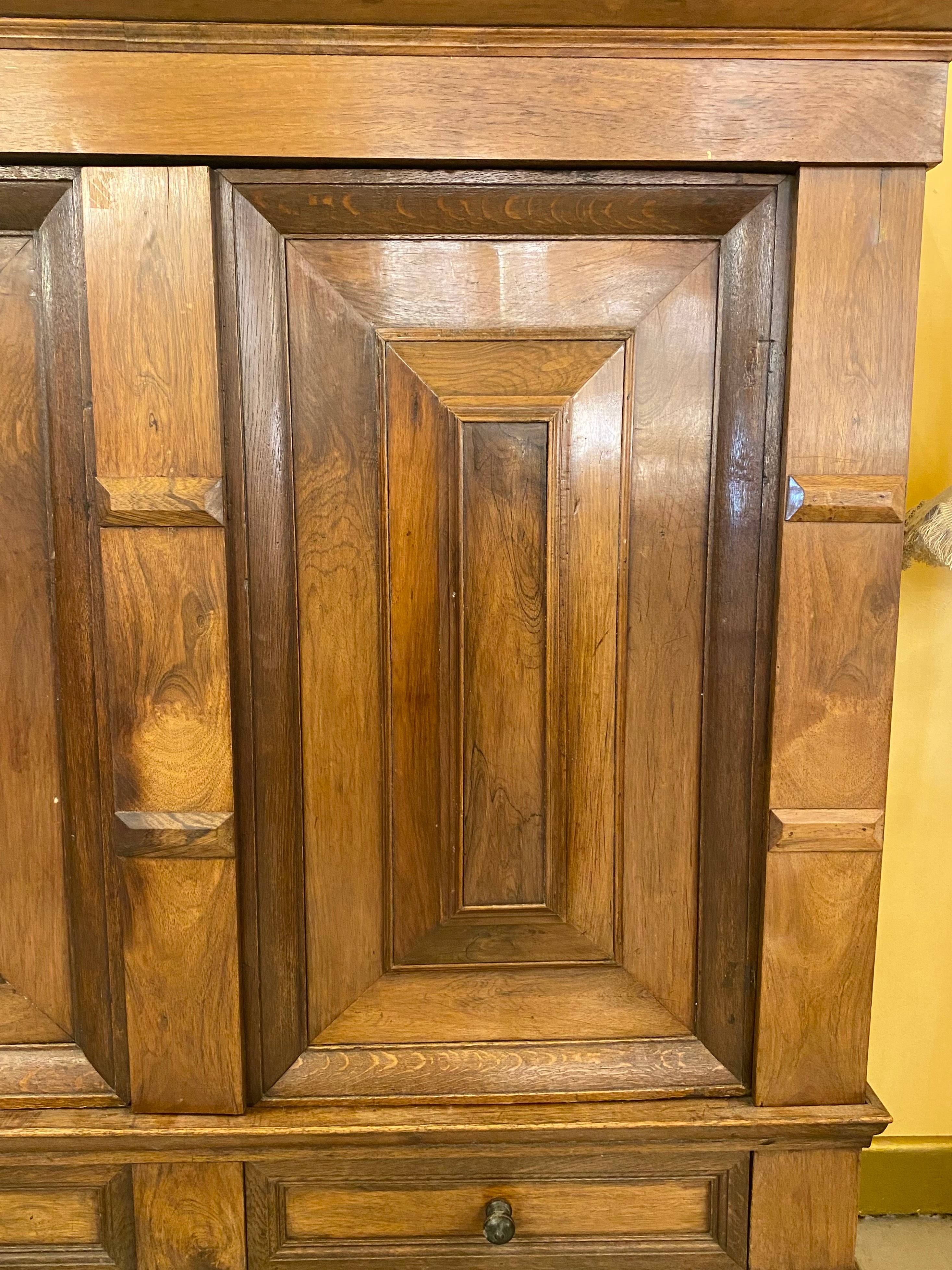 18th Century Dutch Rosewood Linen Cabinet - SOLD