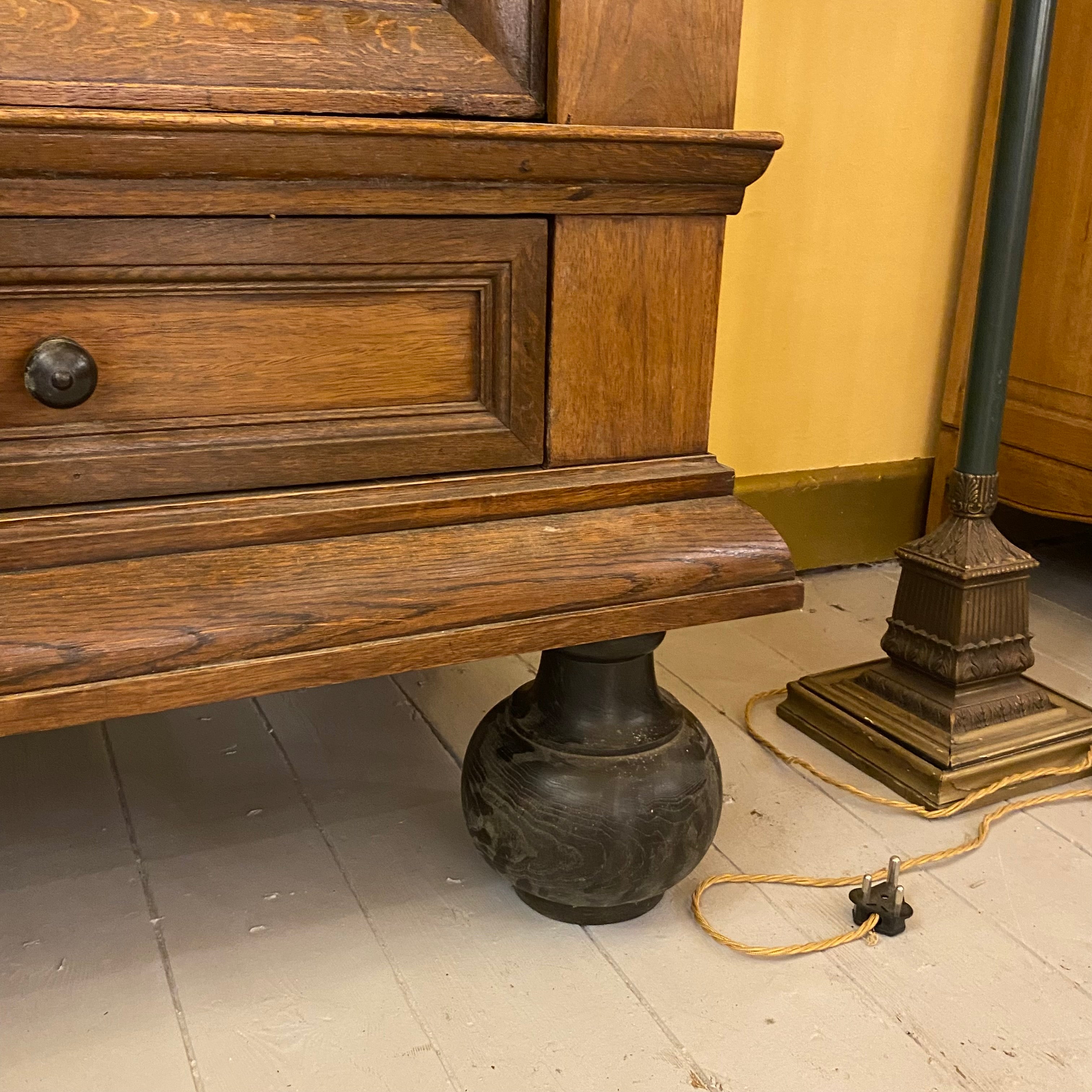 18th Century Dutch Rosewood Linen Cabinet - SOLD