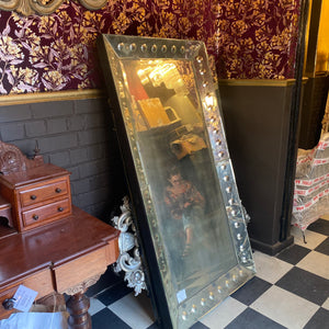 Skinny Venetian Bubble Mirror