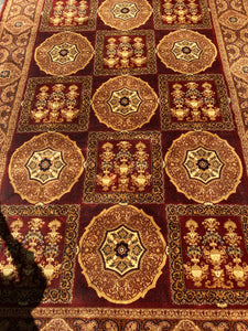 Vintage Rug in A Traditional Garden Pattern - SOLD