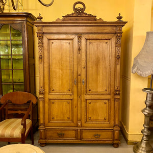 Antique French Oak Provencal Wardrobe