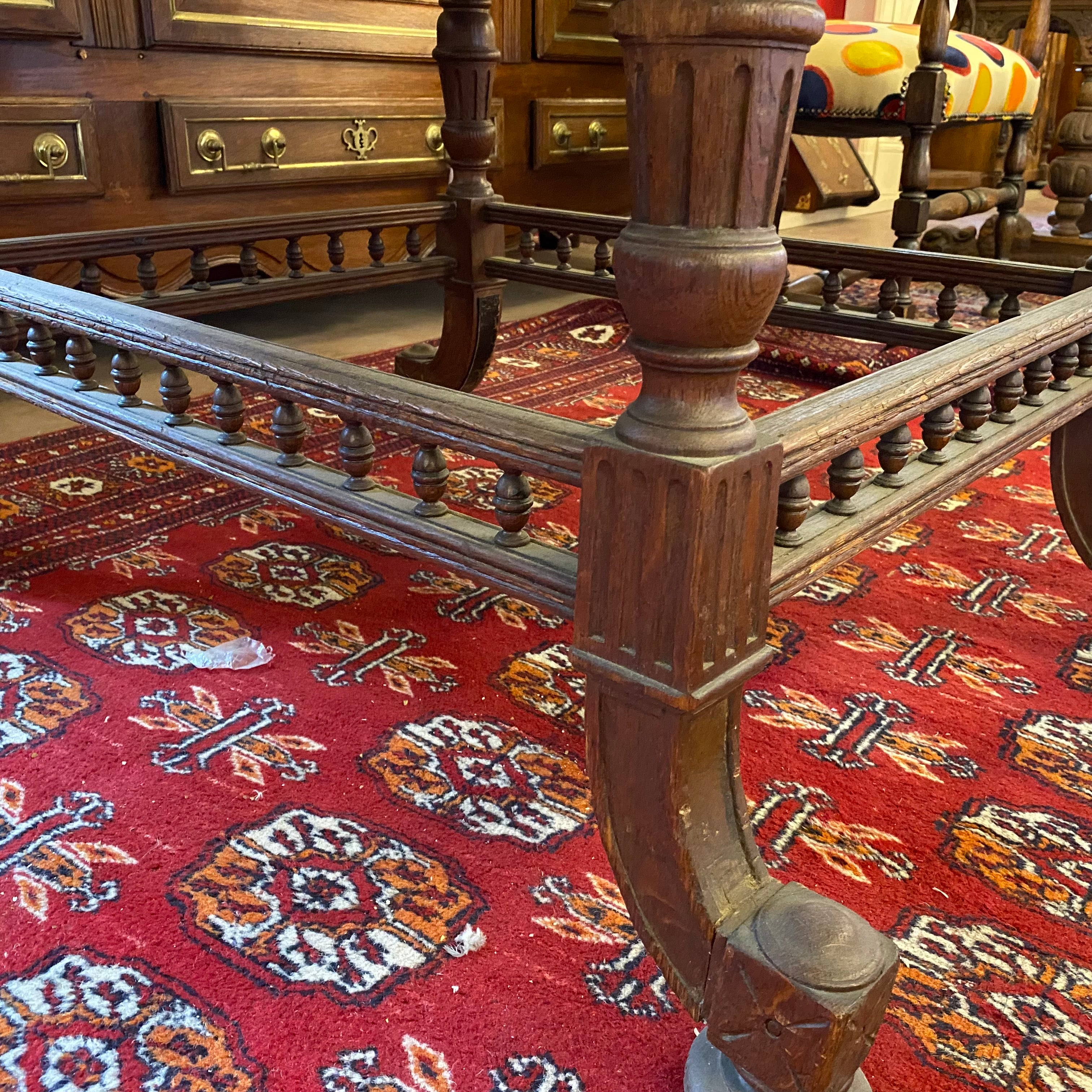 Antique Oak Dining Table - SOLD