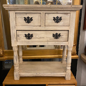 White Washed Telephone Table - SOLD