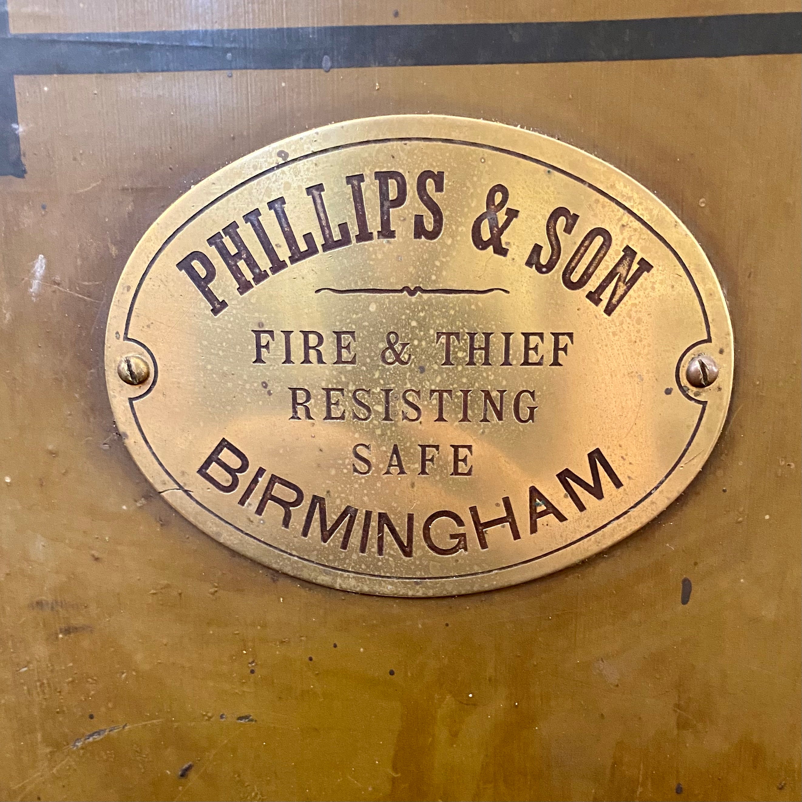 Antique "Phillips and Son Safe" - SOLD