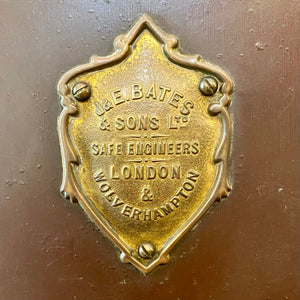 Antique "JE Bates and Sons" Safe